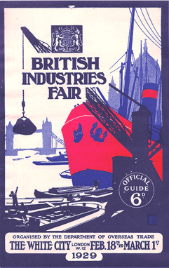 FILOFAX - NORMAN HILL  LTD EXHIBITOR AT BRITISH INDUSTRIES FAIR LONDON 1929