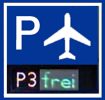 AM FLUGHAFEN BILLIGER / GUENSTIGER PARKEN AIRPORT PARKPLATZ