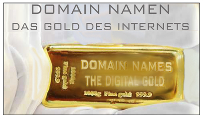 Domain Namen Das Gold des Internets. Preise fr Domainnamen. Liste. Domain Names Digital Gold