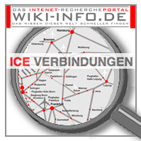 ICE VERBINDUNGEN - KARTE - SCHNELLZUGRIFF