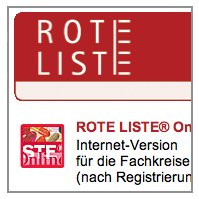 ROTE LISTE ONLINE