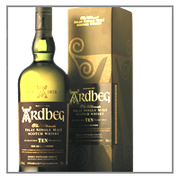 ARDBEG SINGLE MALT SCOTCH WHISKY 10 YEARS