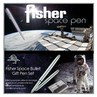 FISHER SPACE PEN - FÜR DIE NASA WELTRAUMMISSIONEN ENTWICKELT!