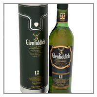 GLENFIDDICH  SINGLE MALT SCOTCH WHISKY 12 / 16 YEARS 