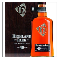 HIGHLAND PARK SINGLE MALT SCOTCH WHISKY 40 YEARS