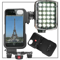 Manfrotto KLYP® Case + Licht für iPhone®