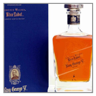 JONNY WALKER BLUE LABEL  KING GEORGE V