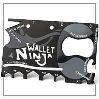 NINJA WALLET MULTI TOOL 16 IN 1 MÄNNERGESCHENKE EMPFEHLUNG!