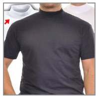 STEHKRAGEN T-SHIRTS TURTLE-NECK SHIRTS WIE SIE STEVE JOBS TRUG