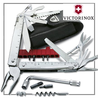 DAS LEGENDAERE SWISS-TOOL MULTIFUNKTIONSWERKZEUG MIT ZANGE - VON VICTORINOX, DEM ERFINDER DES SCHWEIZER OFFIZIERSMESSERA